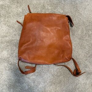 Anthropologie Vegan Leather Backpack